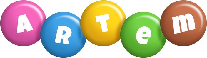 Artem candy logo