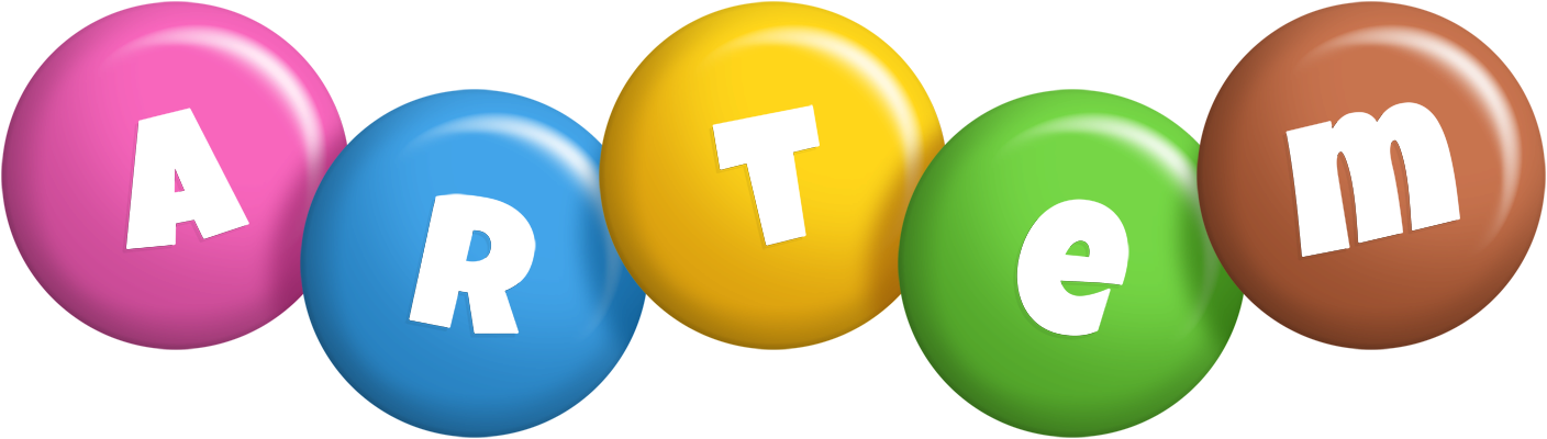 Artem candy logo