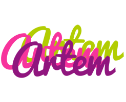 Artem flowers logo