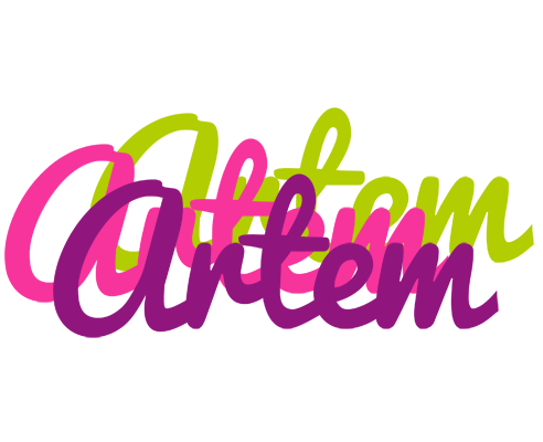 Artem flowers logo