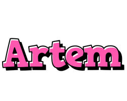 Artem girlish logo