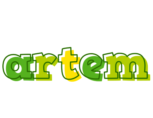 Artem juice logo