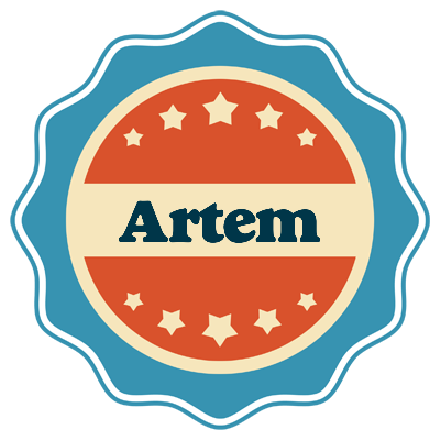 Artem labels logo