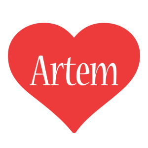 Artem love logo