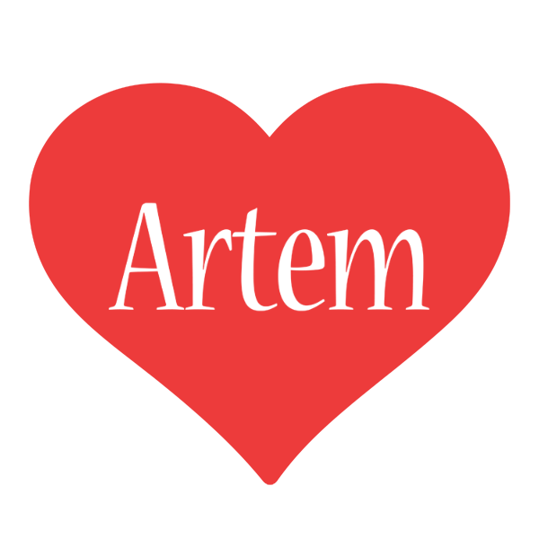 Artem love logo