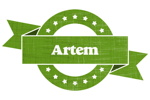 Artem natural logo