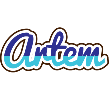 Artem raining logo