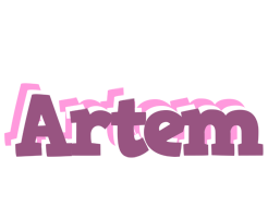Artem relaxing logo