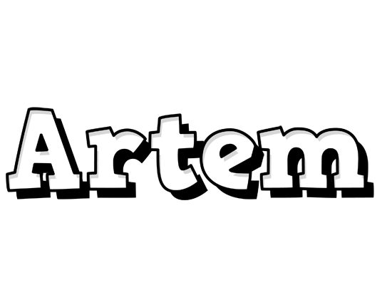 Artem snowing logo