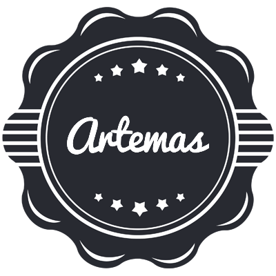 Artemas badge logo