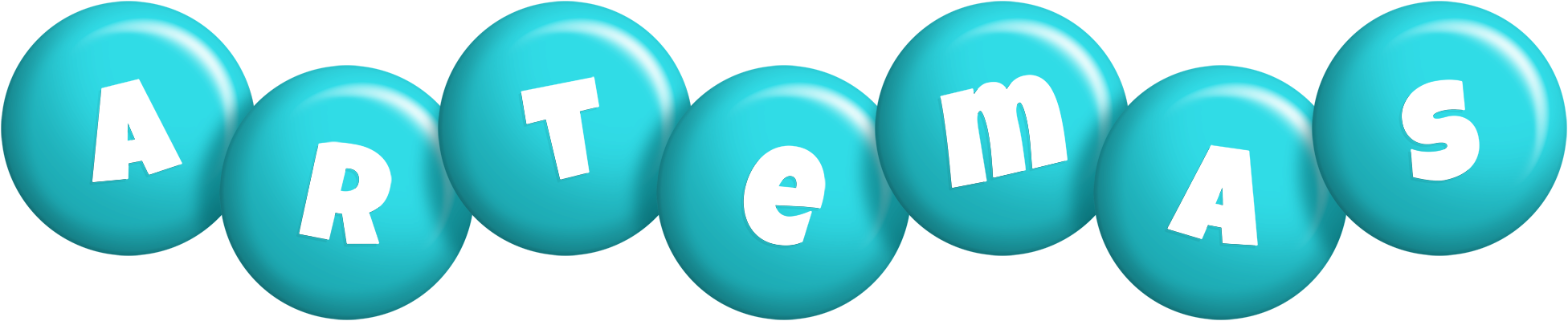 Artemas candy-azur logo