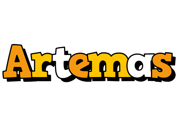 Artemas cartoon logo