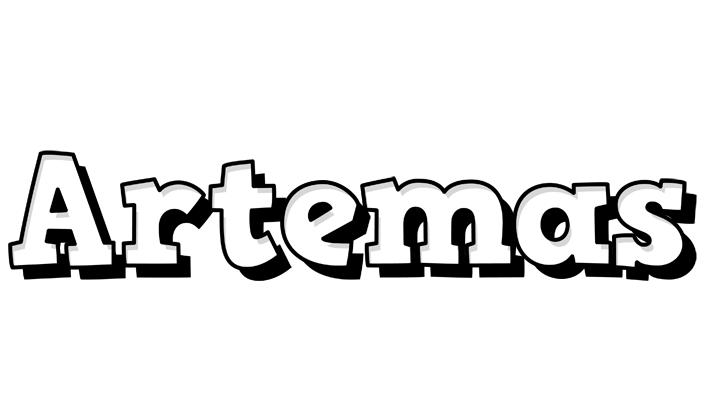 Artemas snowing logo