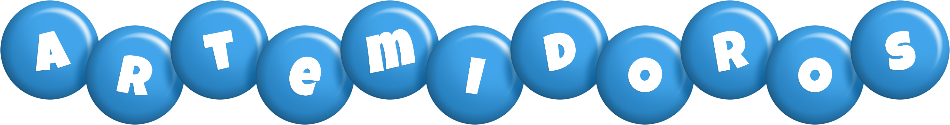 Artemidoros candy-blue logo