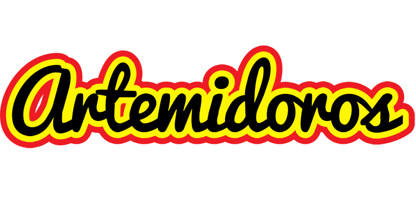 Artemidoros flaming logo