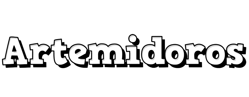 Artemidoros snowing logo