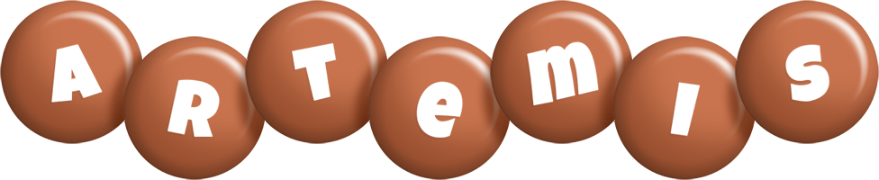 Artemis candy-brown logo