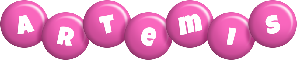 Artemis candy-pink logo