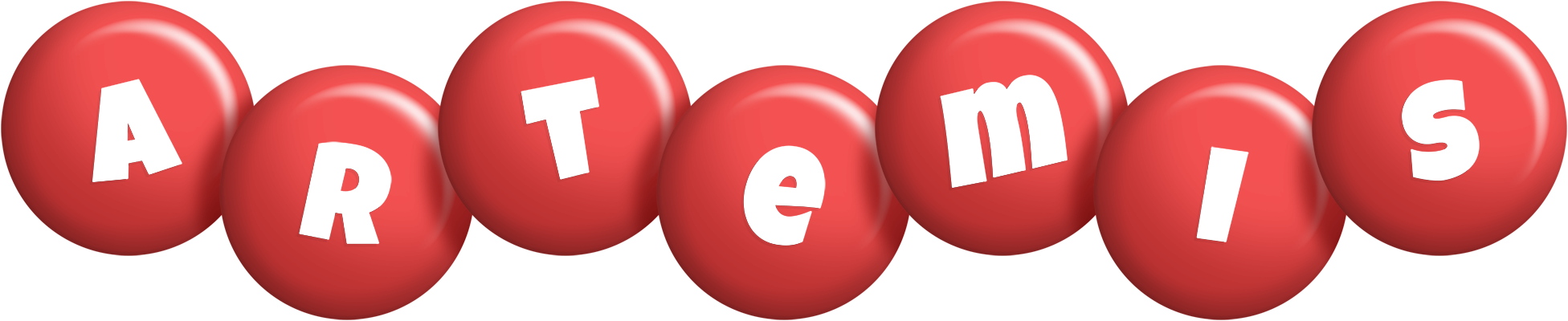 Artemis candy-red logo