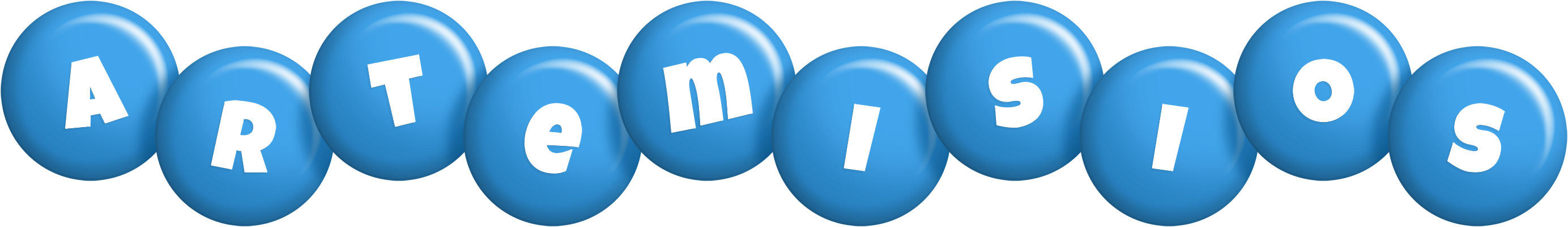Artemisios candy-blue logo