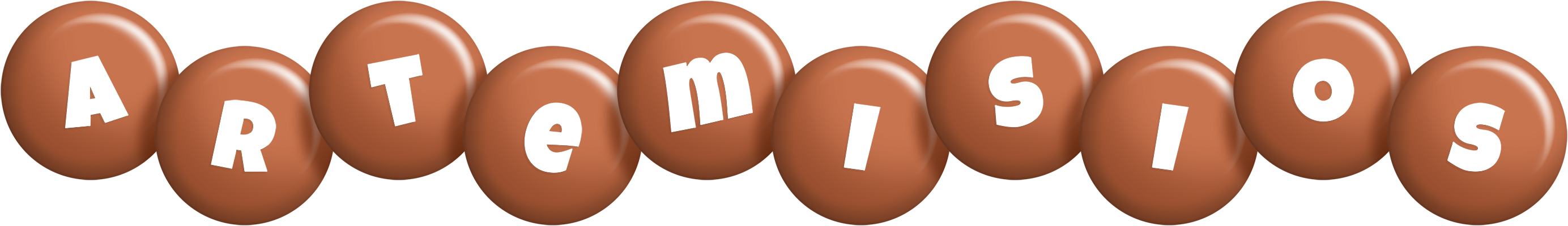 Artemisios candy-brown logo