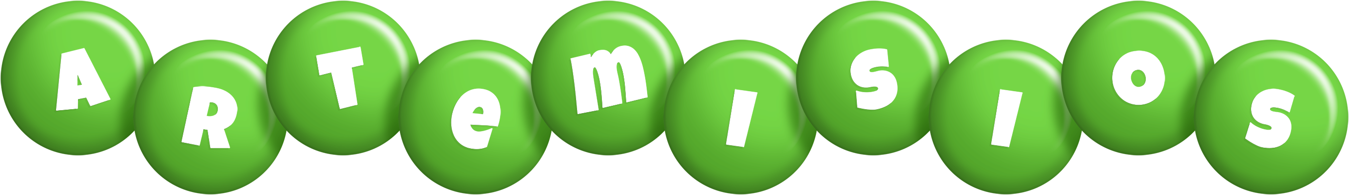 Artemisios candy-green logo