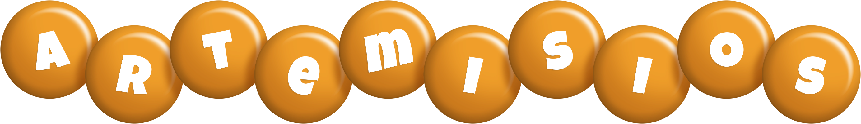 Artemisios candy-orange logo