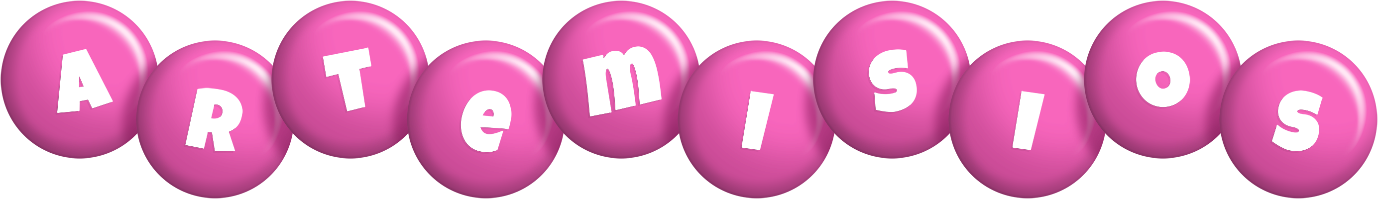 Artemisios candy-pink logo