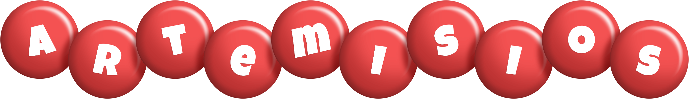 Artemisios candy-red logo