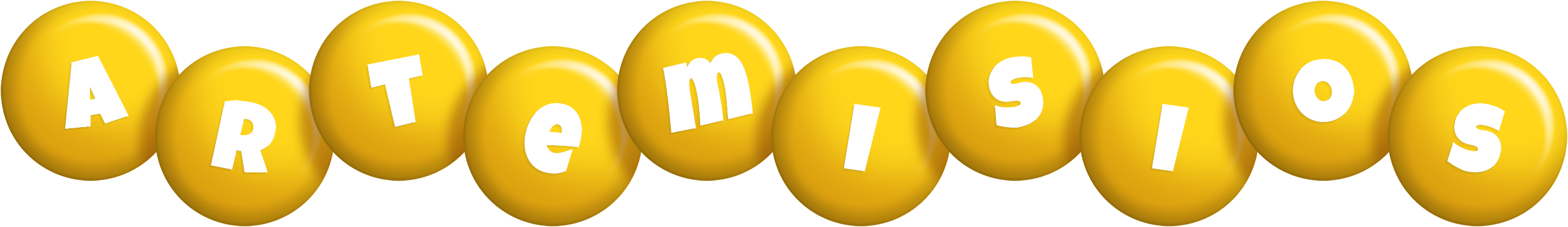 Artemisios candy-yellow logo
