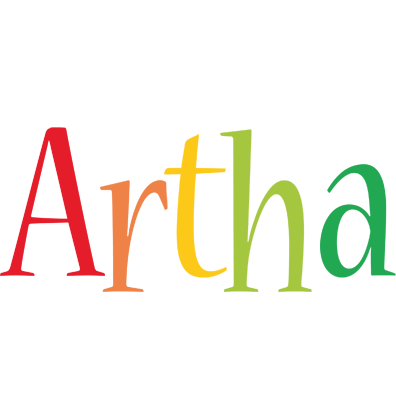 Artha birthday logo