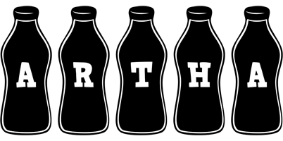 Artha bottle logo