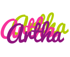 Artha flowers logo