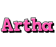 Artha girlish logo