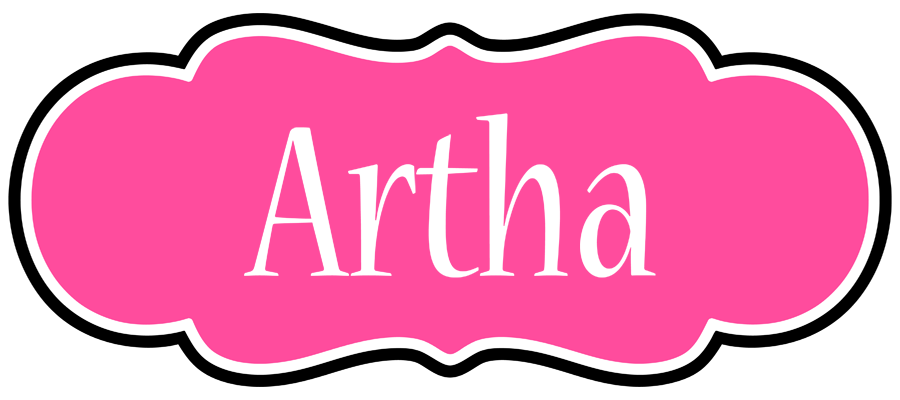 Artha invitation logo