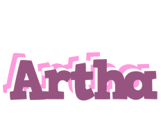 Artha relaxing logo