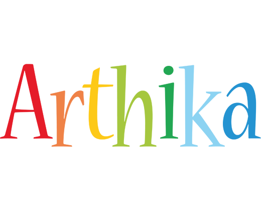 Arthika birthday logo
