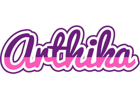 Arthika cheerful logo