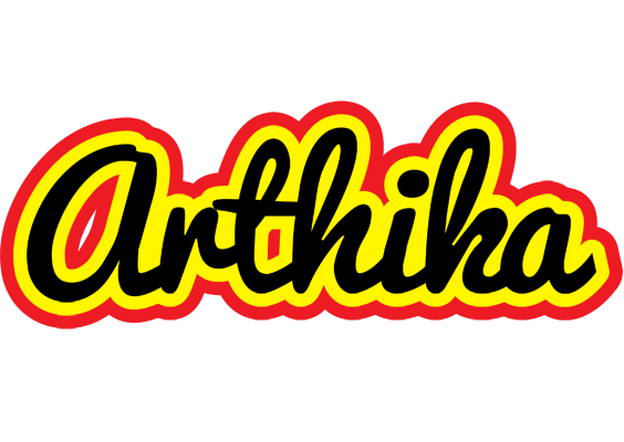 Arthika flaming logo