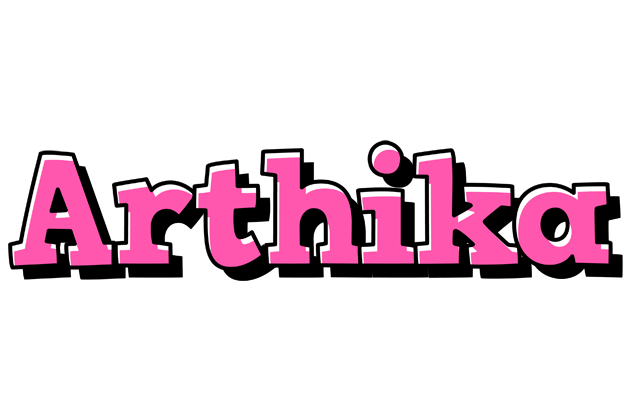 Arthika girlish logo