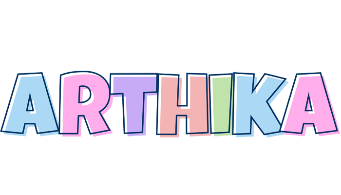 Arthika pastel logo