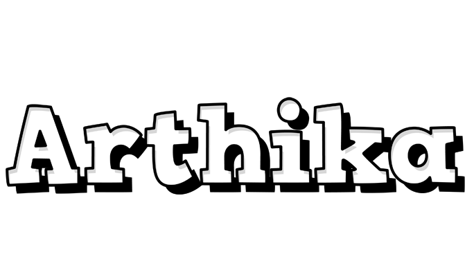 Arthika snowing logo
