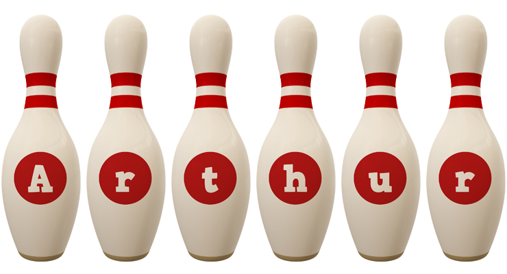 Arthur bowling-pin logo