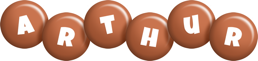 Arthur candy-brown logo