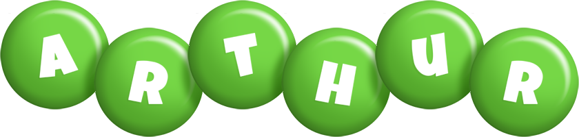 Arthur candy-green logo