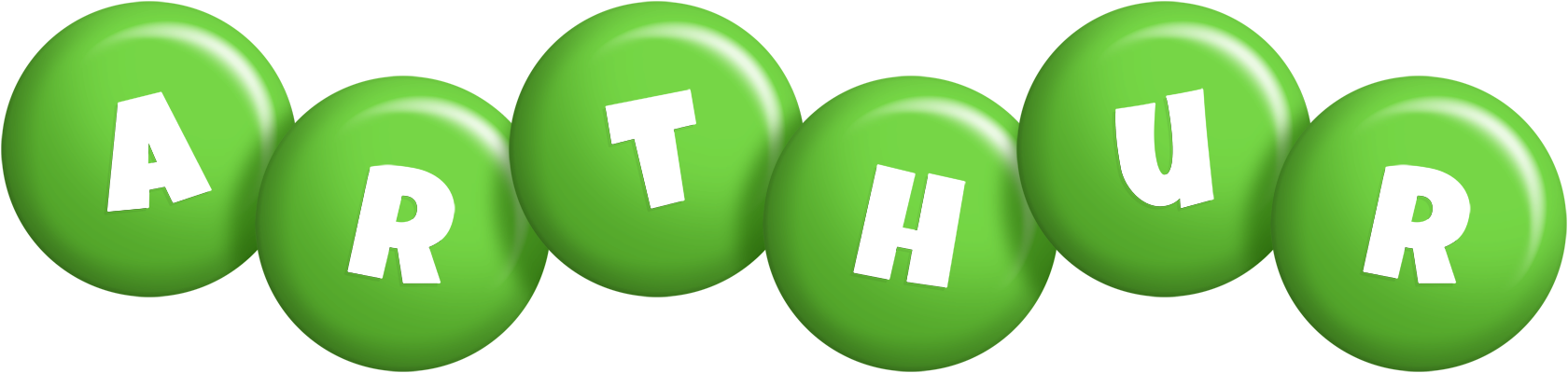 Arthur candy-green logo