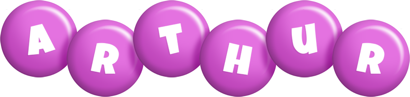 Arthur candy-purple logo