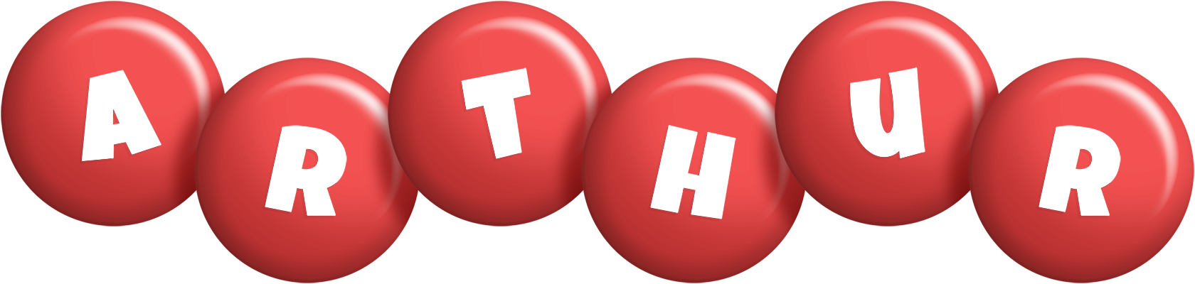 Arthur candy-red logo