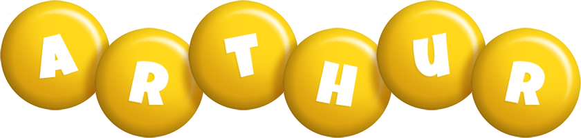 Arthur candy-yellow logo