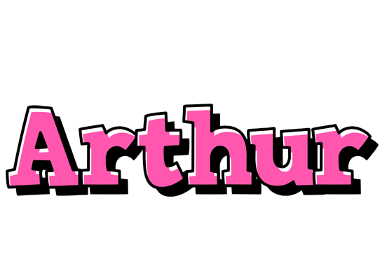Arthur girlish logo